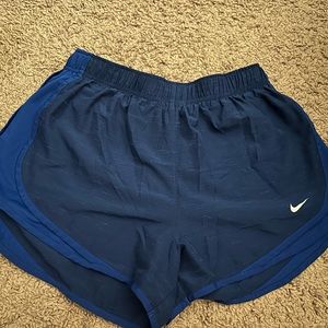 blue navy nike shorts